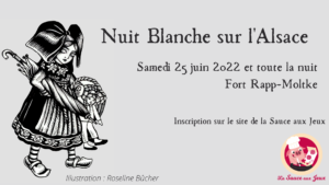 Nuit Blanche sur l'Alsace - 7ème Edition - Convention de JDR @ Fort Rapp Moltke de Reichstett | Reichstett | Grand Est | France