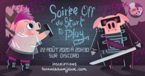 Soirée JDR Cyberpunk dans le cadre du Start To Play 2020 @ Discord | Schiltigheim | Grand Est | France